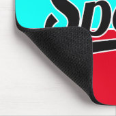 Text-Design: SPORTschwarz + Ihr eigener Text & Ide Mousepad (Ecke)