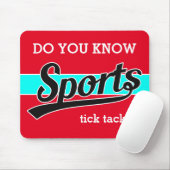 Text-Design: SPORTschwarz + Ihr eigener Text & Ide Mousepad (Mit Mouse)