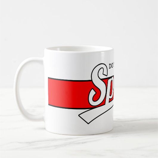 Text-Design: SPORTweiß + Ihr eigener Text & Ideen Kaffeetasse (Links)