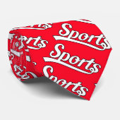 Text-Design: SPORTweiß + Ihr eigener Text & Ideen Krawatte (Gerollt)