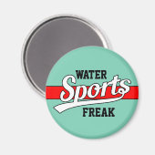 Text-Design: SPORTweiß + Ihr eigener Text & Ideen Magnet (Vorderseite/Rückseite)