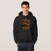 Text-Eisenbahn-Modellrechner Orange Diesel Train ä Hoodie (Vorne ganz)