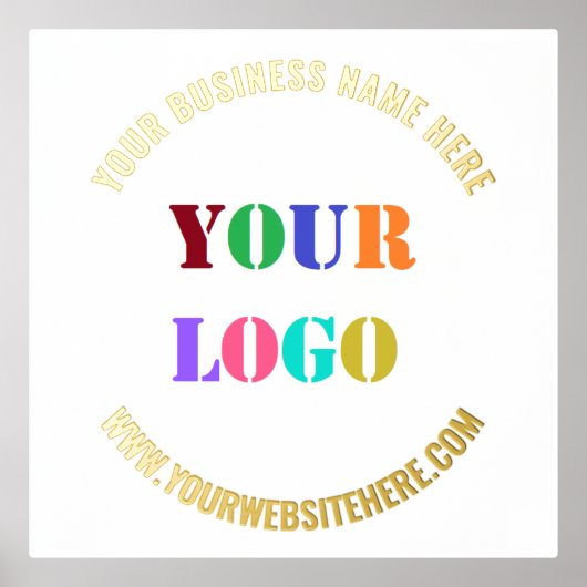 Text-Foil-Prints für benutzerdefinierte Firmenlogo Foliendrucke (Vorderseite)