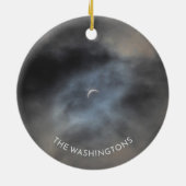 Text für benutzerdefinierte Bilder von Solar-Eclip Keramik Ornament (Hinten)