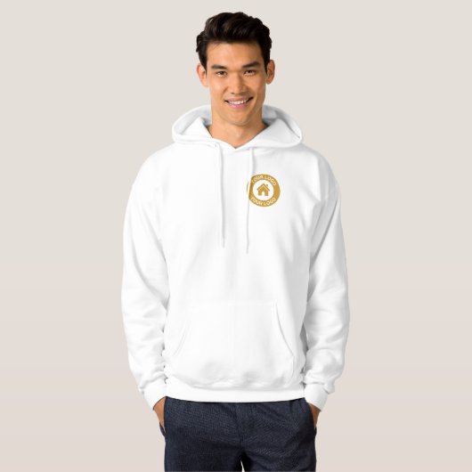 Text für benutzerdefinierte Firmenlogos - Vorderse Hoodie