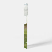 Text für benutzerdefinierte Foto-Liebe Pinselskrip iPhone Hülle (Rechte Seite)