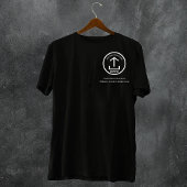 Text für Berufliches Firmenlogo T-Shirt
