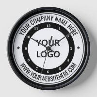 Text für das Firmenlogo - Wall-Clock