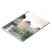 Text für das Jahr 2024 Notizblock (Linke Seite)