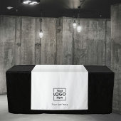 Text für das Logo des benutzerdefinierten Tischfüh Wandteppich