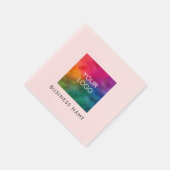 Text für das Logo eines benutzerdefinierten Untern Serviette (Ecke)