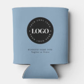 Text für das Logo von Dusty Blue Custom Business C Dosenkühler (Rückseite)