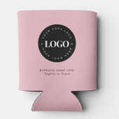 Text für das Logo von Dusty Pink Custom Business C Dosenkühler (Rückseite)