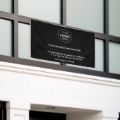 Text für das Schwarze Business-Event Banner (Äußeres Gebäude)