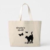 Text für den Carry Bag 2 der benutzerdefinierten K Jumbo Stoffbeutel (Rückseite)