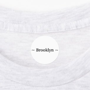 Text für den Namen ändern weiß Etiketten