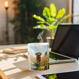 Text für den Namen des Fotos Kaffeetasse