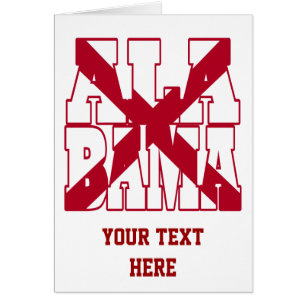 Text für die Alabama-Staatsflagge