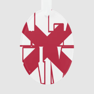 Text für die Alabama-Staatsflagge Ornament