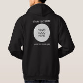 Text für doppelseitige Logokombinationen mit benut Hoodie (Rückseite)