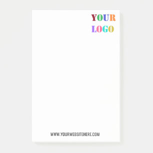 Text für Firmenlogo für Unternehmen - Post-it®-Hin Post-it Klebezettel