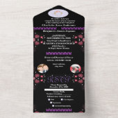 Text für Groom & Bride-Fotos - individuell auf Hoc All In One Einladung (Innen Boden)