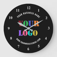 Text für Ihr Firmenlogo Die Business-Uhr wählen Fa