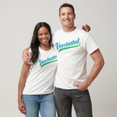 Text geimpfter Text T-Shirt (Unisex)