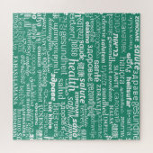 Text Gesundheit Word Multi Language Puzzle Ihre Fa (Horizontal)