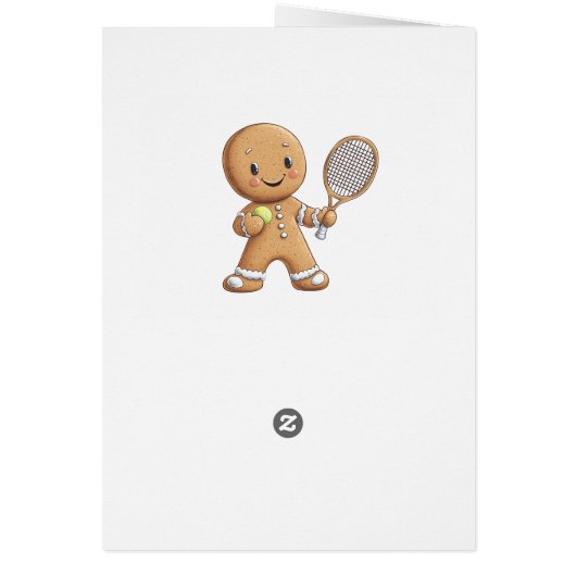 🎾 🎄 Text, Gingerbread Grand Slam (Hinten)