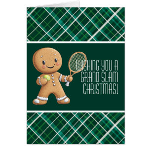 🎾 🎄 Text, Gingerbread Grand Slam