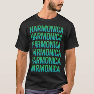 Text Harmonica Mundorgan T-Shirt