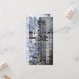 Text "Herzlichen Glückwunsch, dass du es geschafft