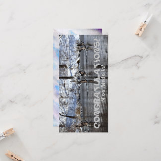 Text "Herzlichen Glückwunsch, dass du es geschafft