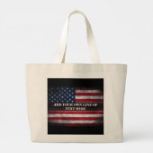 Text hinzufügen auf jumbo stoffbeutel (Rückseite)