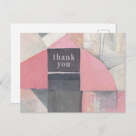 Text hinzufügen | Blushing Bride Postkarte (Vorne/Hinten)