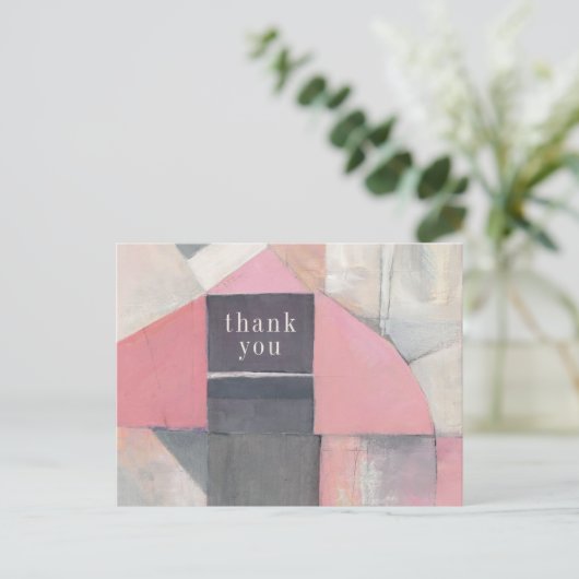 Text hinzufügen | Blushing Bride Postkarte (Stehend Vorderseite)