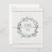 Text hinzufügen | Gesegnet VII | Lasst uns Zuhause Postkarte (Vorne/Hinten)