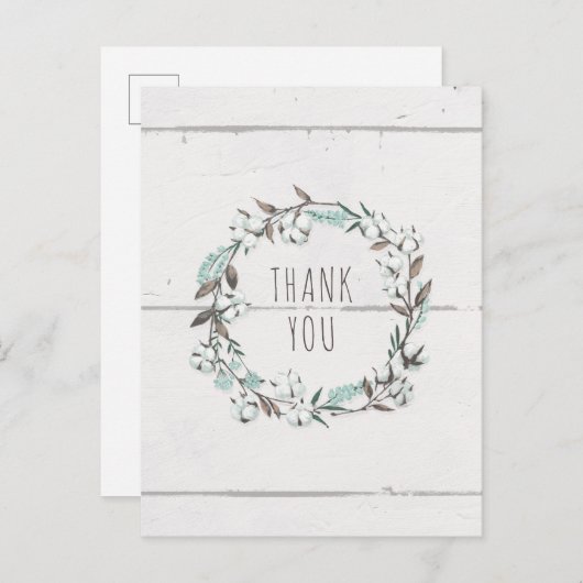 Text hinzufügen | Gesegnet VII | Lasst uns Zuhause Postkarte (Vorne/Hinten)