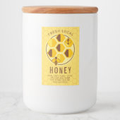 Text hinzufügen | Honeycomb Jar Label Lebensmitteletikett (Vorderseite)
