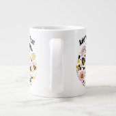 Text hinzufügen - Jumbo-Tasse (Rückseite)