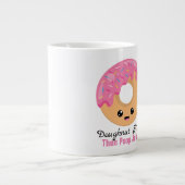 Text hinzufügen - Jumbo-Tasse (Vorderseite)