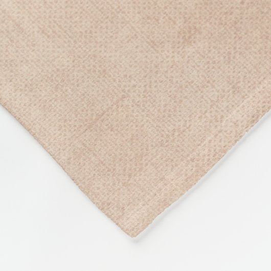 Text hinzufügen Name Boho Rainbow Heft Soft Brown  Fleecedecke (Ecke)