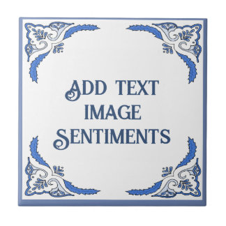 Text hinzufügen, Niederländisch aussehen, anpassen Fliese