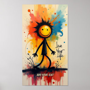 Text hinzufügen poster