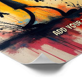 Text hinzufügen poster (Ecke)