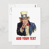 Text hinzufügen postkarte (Vorne/Hinten)