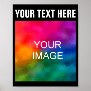 Text Hochladen Foto Jungen Kinder Moderne Vorlage Poster