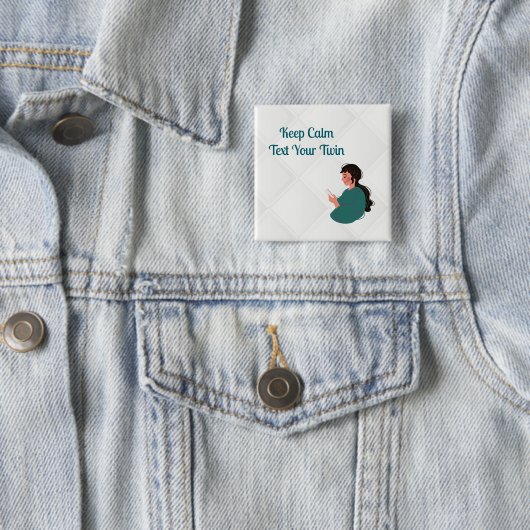 Text - Ihre Zwillinge Button (Beispiel)