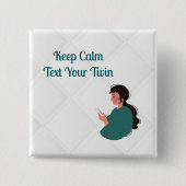 Text - Ihre Zwillinge Button (Vorderseite)